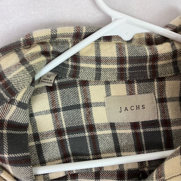 JACHS plaid flannel shirts 100% cotton set of 4 - Picture 10 of 16